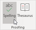 Click Spelling