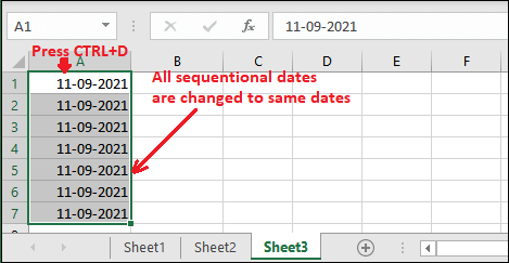 Autofill in Excel