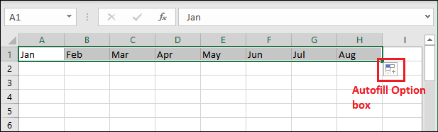 Autofill in Excel