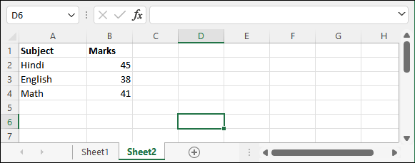 Calculate average weighted in Excel