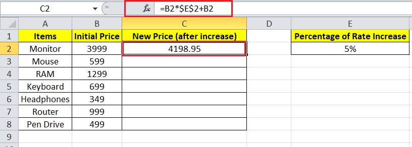 Cell References in Excel