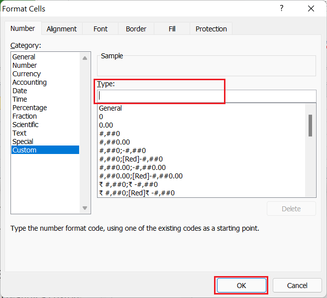 Custom Number Format in Excel