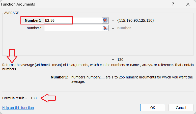 Excel Creating Formulas