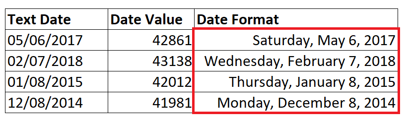 Excel DATEVALUE Function