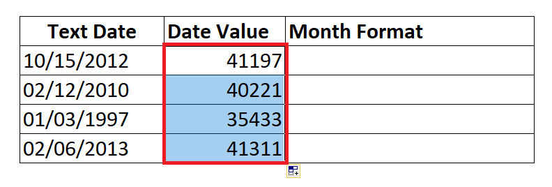 Excel DATEVALUE Function