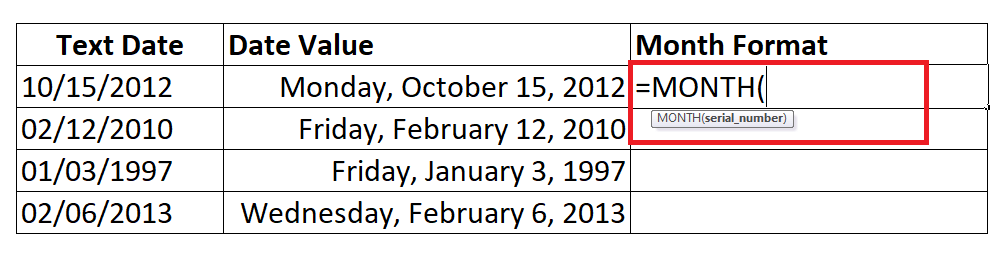 Excel DATEVALUE Function