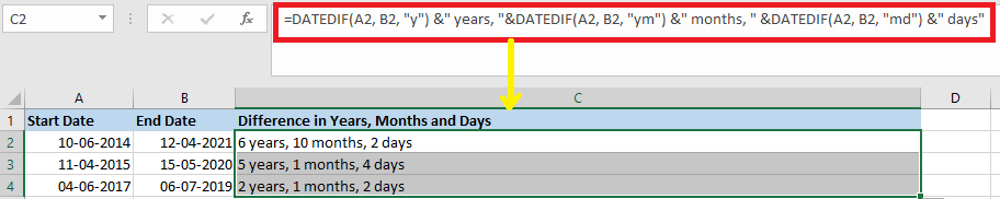 excel-difference-between-two-dates-easy-excel-tips-excel-tutorial