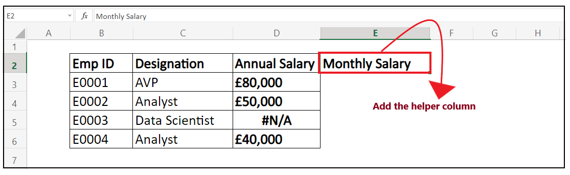 Excel IFNA Function