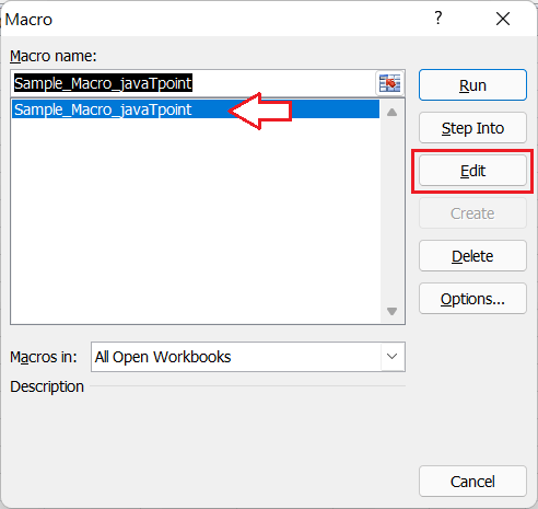 Excel Macros