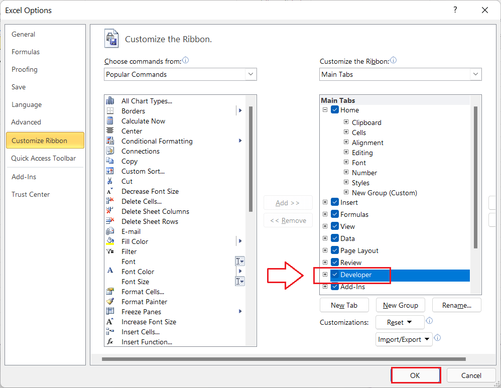 Excel Macros