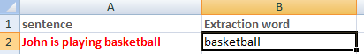 Excel right function