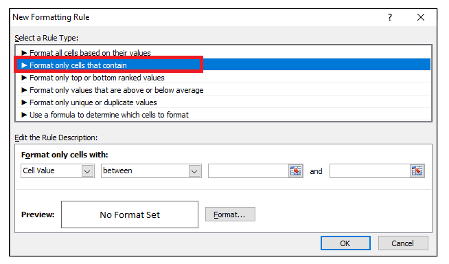 Excel Rules Manager