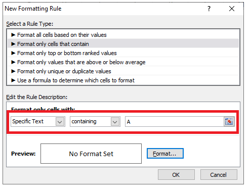 Excel Rules Manager