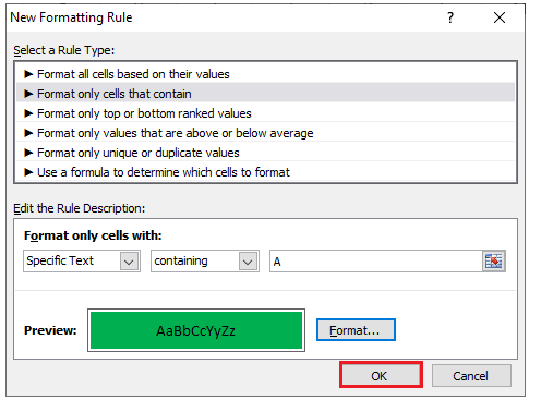 Excel Rules Manager