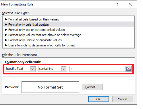 Excel Rules Manager