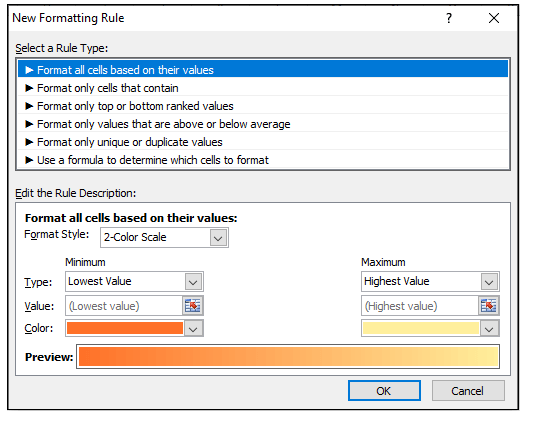 Excel Rules Manager