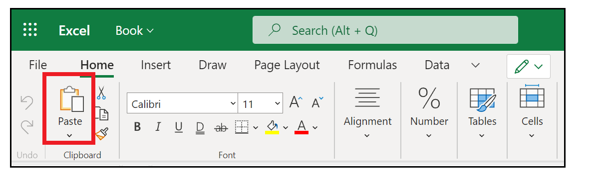 Excel Transpose Function