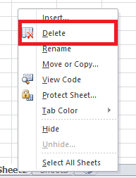 Worksheet, Rows, Columns and Cells in Excel