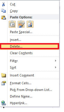 Worksheet, Rows, Columns and Cells in Excel