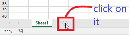 Worksheet, Rows, Columns and Cells in Excel