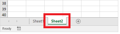 Worksheet, Rows, Columns and Cells in Excel