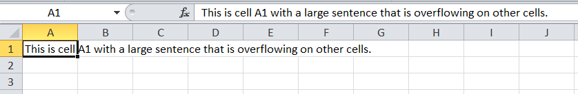 Excel Wrap Text Shortcut