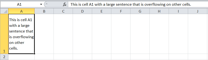 Excel Wrap Text Shortcut