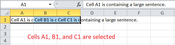 Excel Wrap Text Shortcut