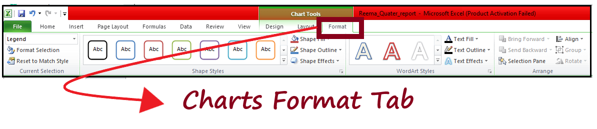 Formatting Charts