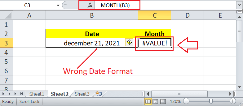 Formula Errors in Excel