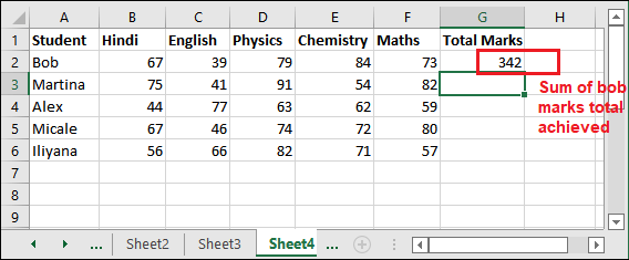 Formula for percentage of total in Excel