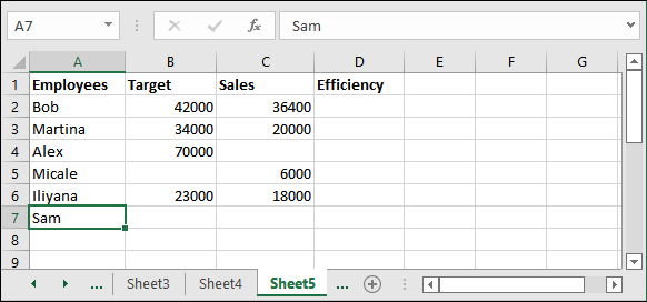 Formula for percentage of total in Excel