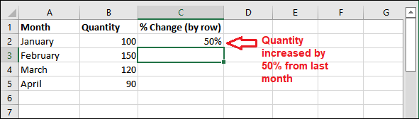 Formula for percentage of total in Excel