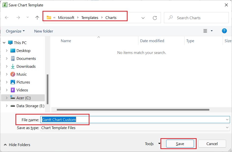 Gantt Chart Excel