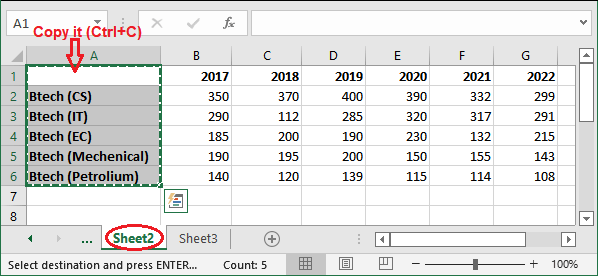 Heap map in Excel