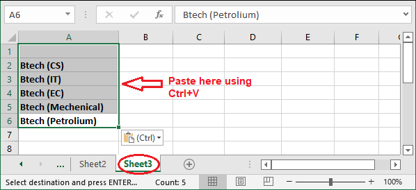 Heap map in Excel