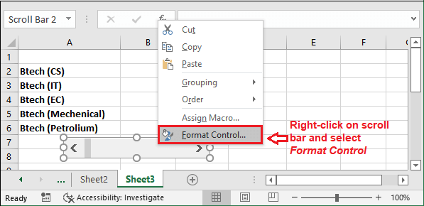 Heap map in Excel