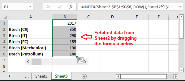 Heap map in Excel