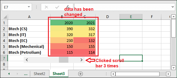 Heap map in Excel