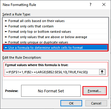 Heap map in Excel