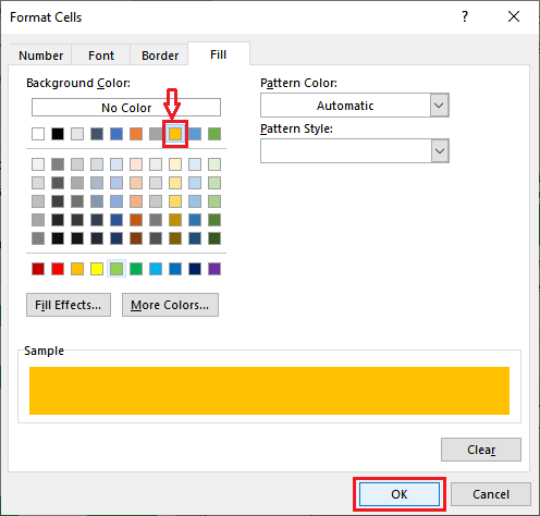 Heap map in Excel