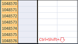 How Many Rows and Columns in Excel 2007