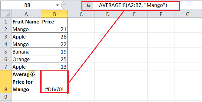 How to calculate average in Excel