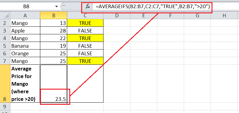 How to calculate average in Excel