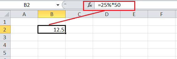 How to calculate percentage in Excel