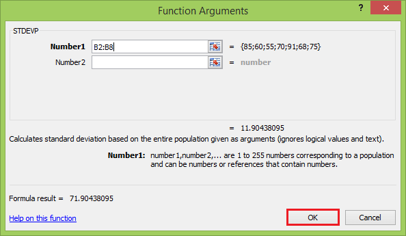 How to Calculate Standard Deviation in Excel