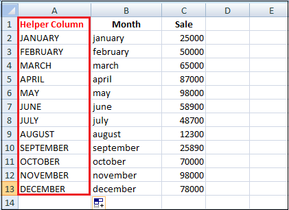 How to Change Lowercase to Uppercase in Excel