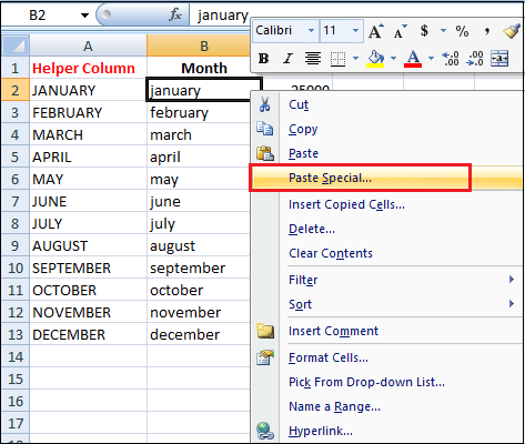 How to Change Lowercase to Uppercase in Excel