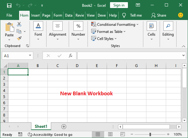 How to Create and Open Workbooks?