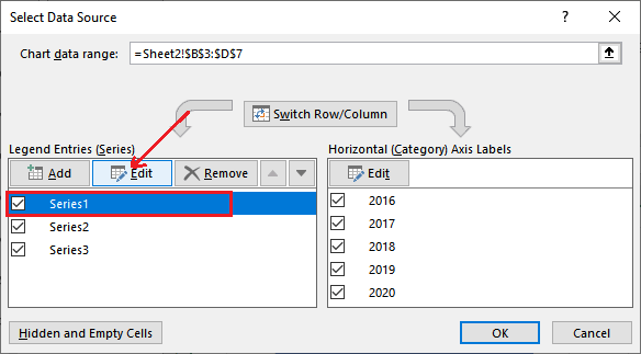 How to make a bar chart in Excel